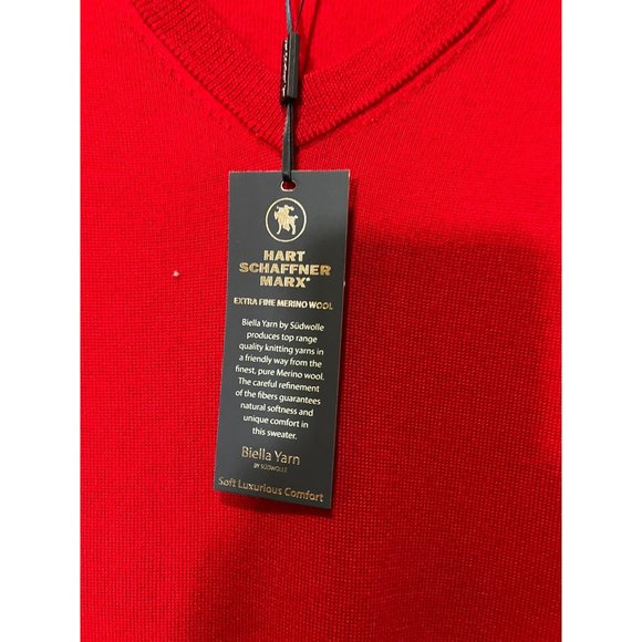 Hart Schaffner Marx‎ Merino Wool Men's Vest - NWT - Picture 2 of 4